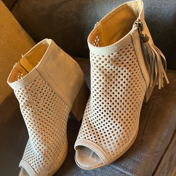 Qupid open toed booties - Picture 2 of 6